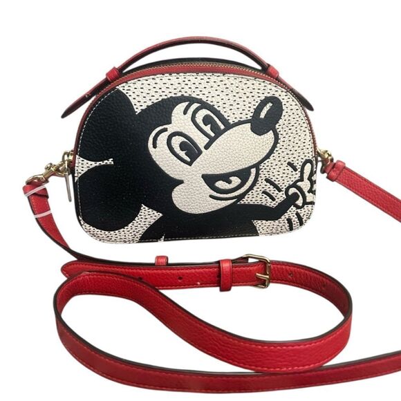 Limited Edition Collection Coach Disney Mickey Mouse X Keith Haring Serena. - Picture 2 of 12